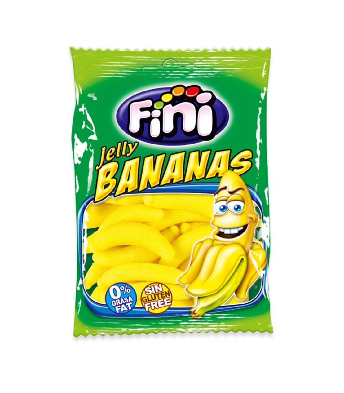 סוכריות גומי מסוכרות בטעם בננה (Fini)