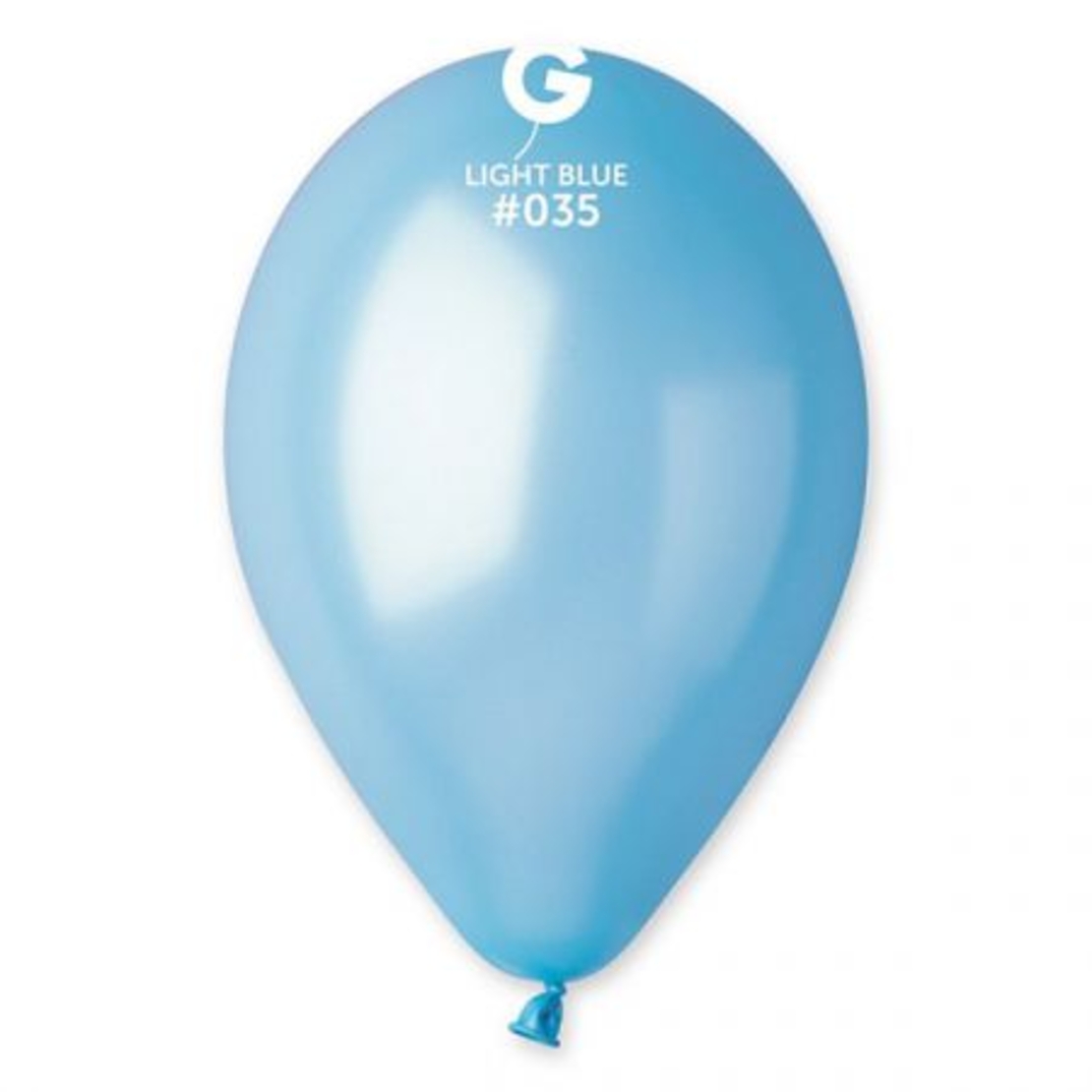 בלון G11 מטאלי 35 תכלת
