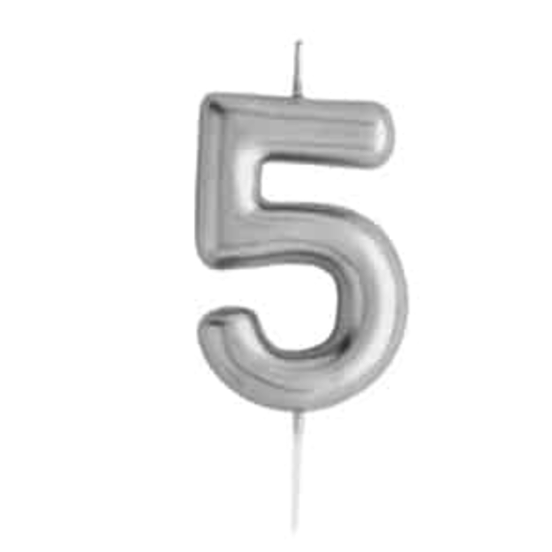 נר מספר כסף מבריק , ספרה 5