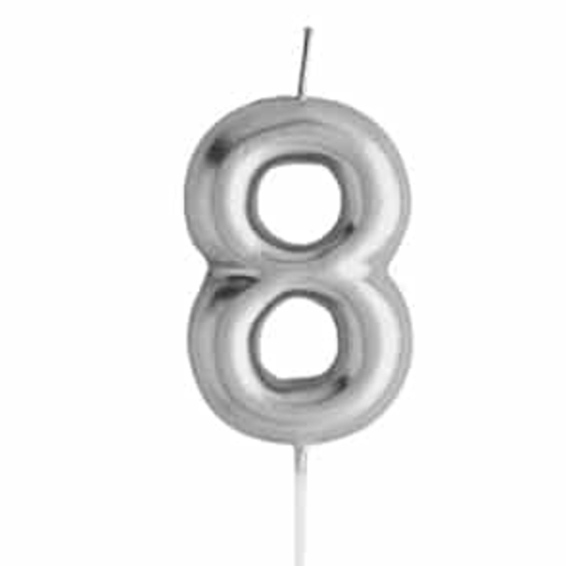 נר מספר כסף מבריק , ספרה 8