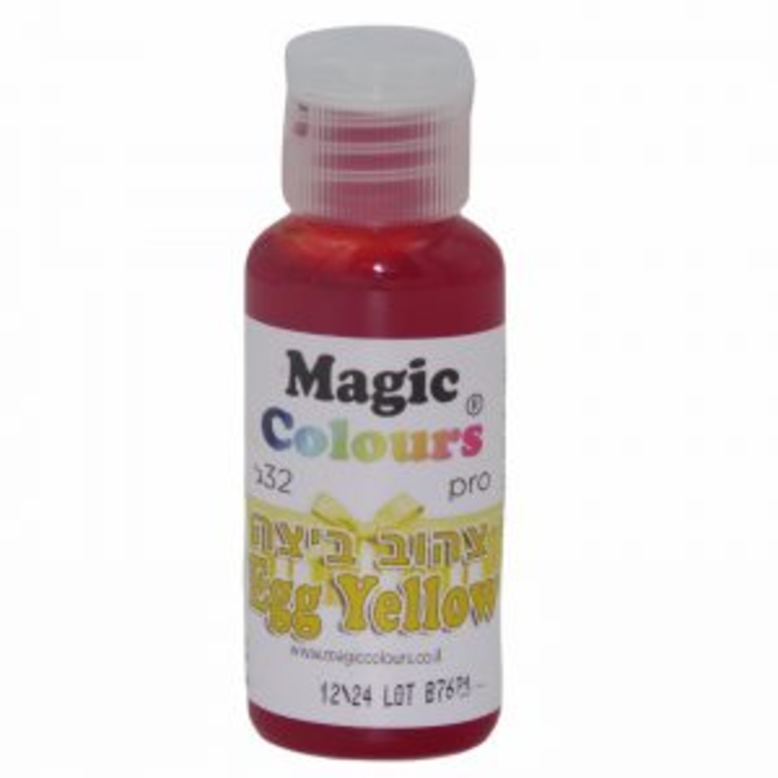 צבע ג'ל - צהוב ביצה Magic Colours