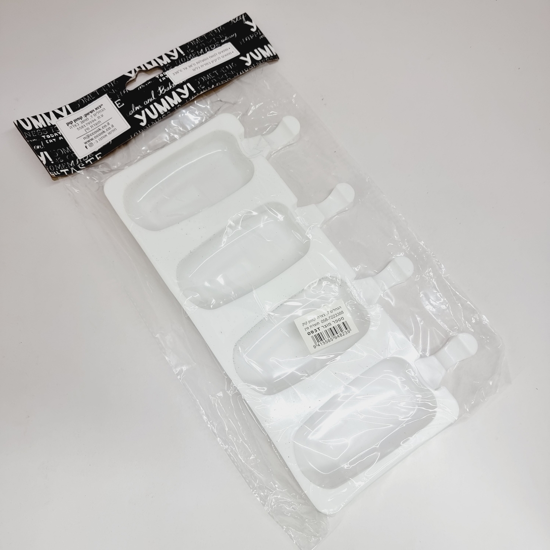 תבנית סליקון מגנום גדול 2.5cm*15*25.5 093T