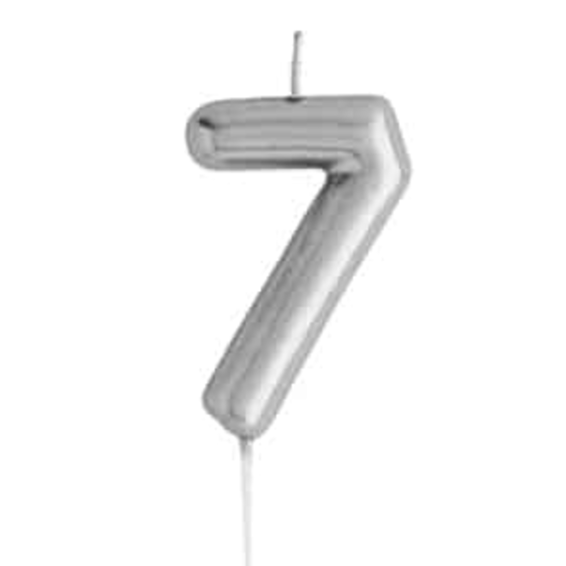נר מספר כסף מבריק , ספרה 7