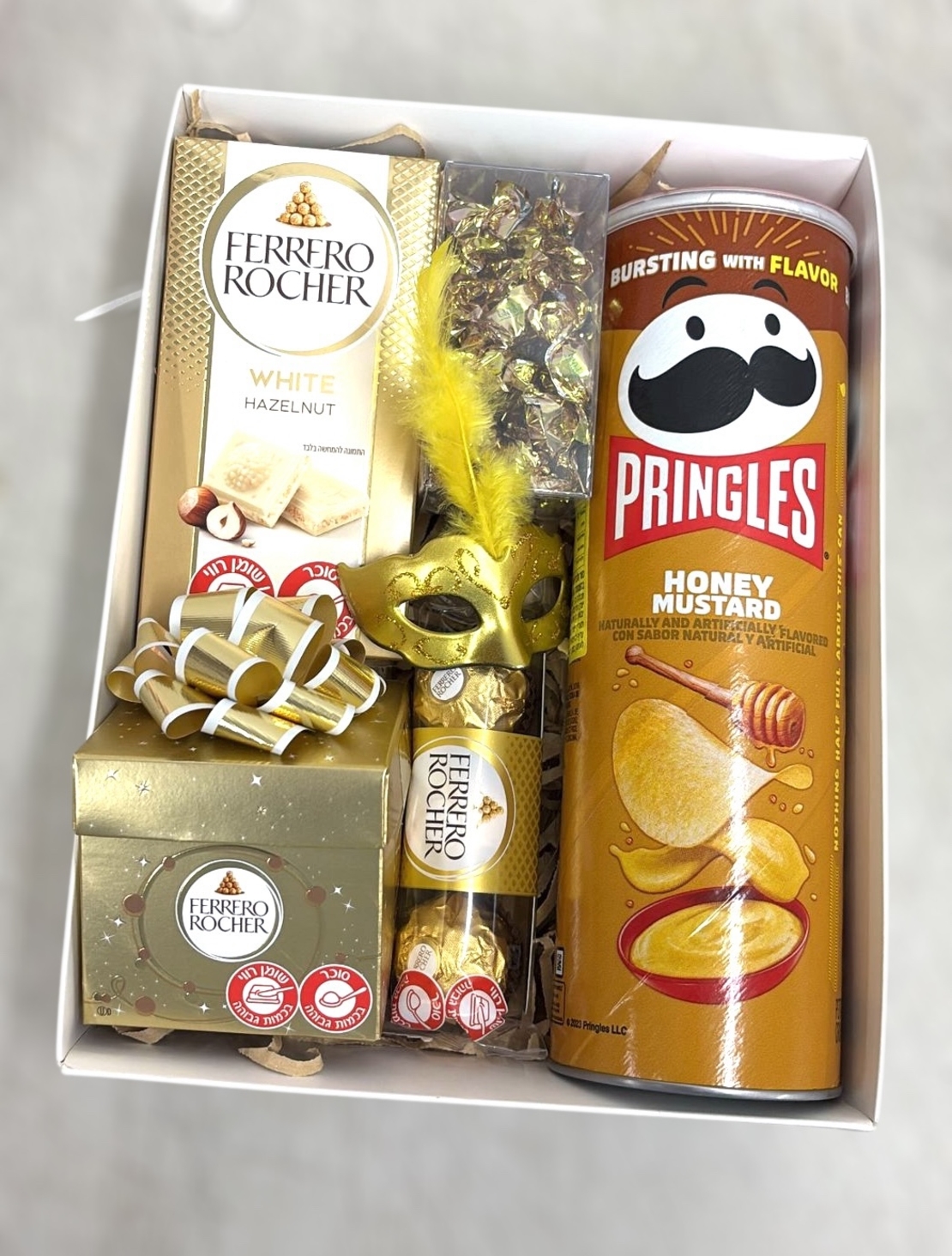 משלוח מנות מארז צבע זהב