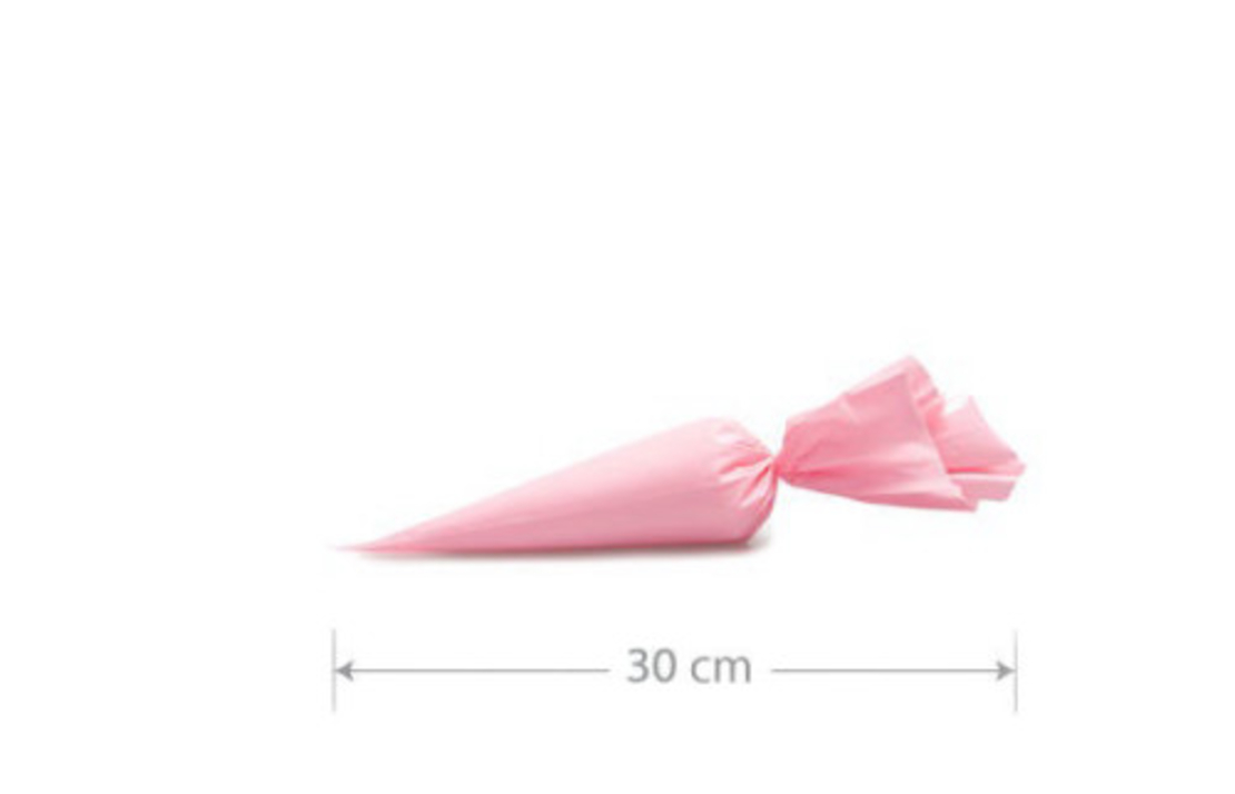שקיות זילוף ורוד ארוז 10 יח' חד פעמי 30 ס
