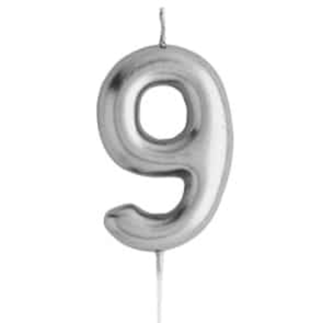 נר מספר כסף מבריק , ספרה 9
