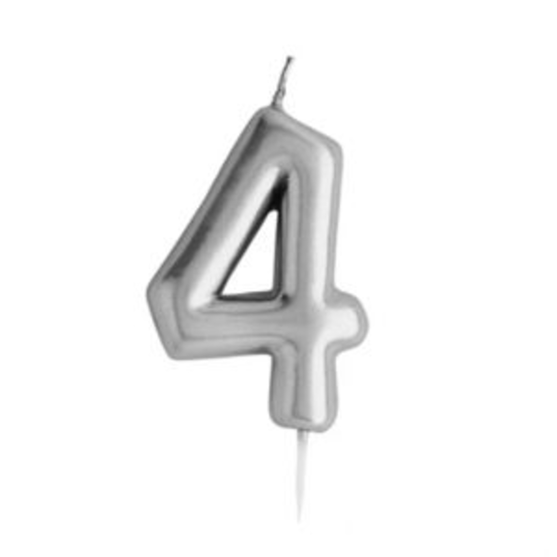 נר מספר כסף מבריק , ספרה 4