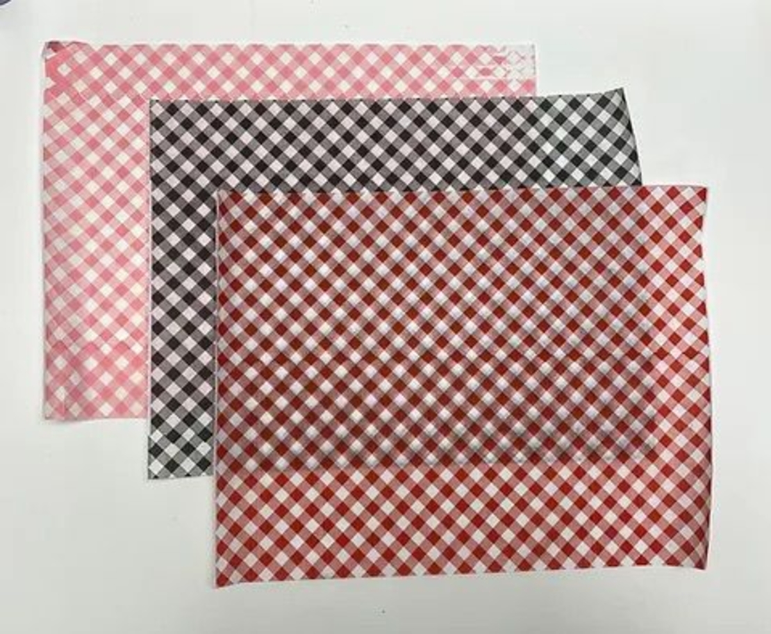 נייר עיתון דגם משובץ 40*30 (25 יח)