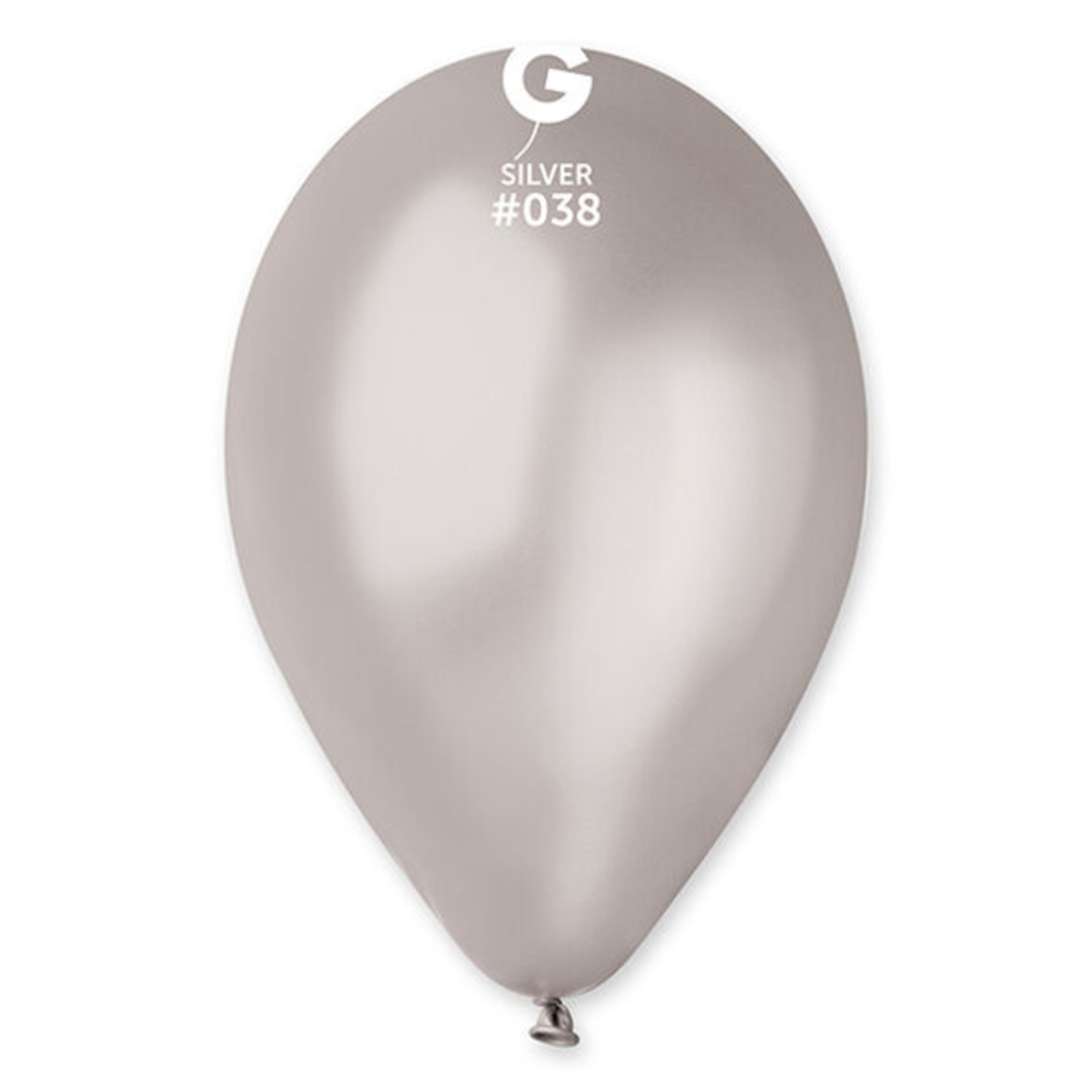 בלון G11 מטאלי 38 - כסף