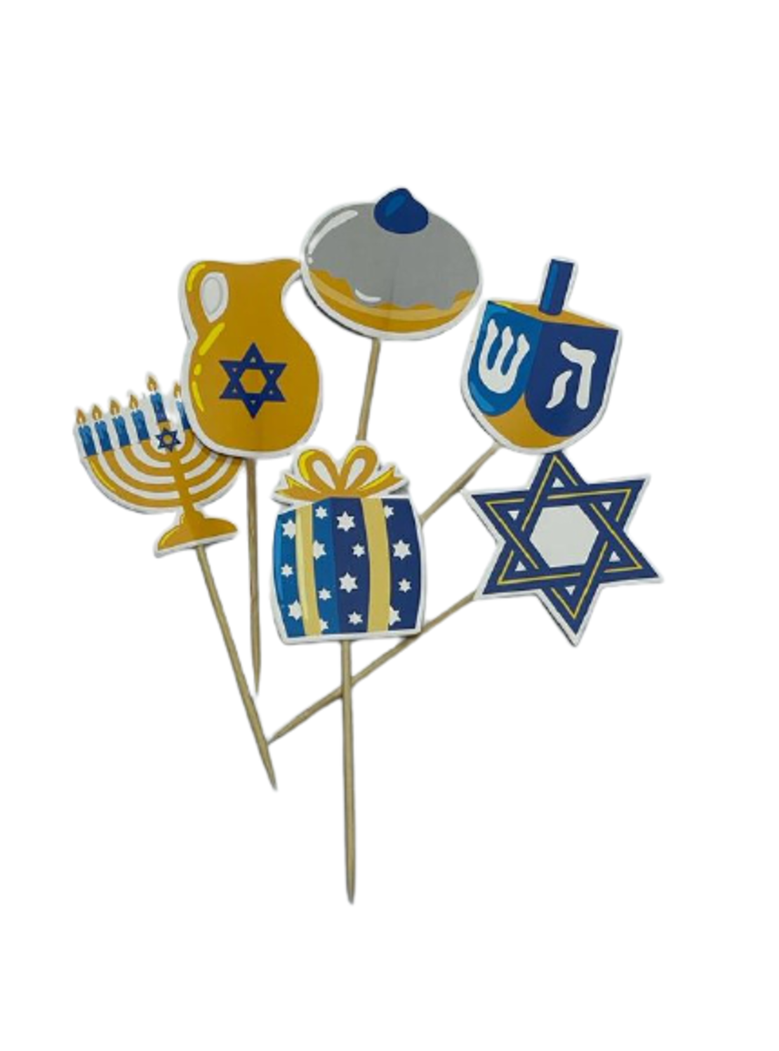 קישוטים לעוגה קיסם גבוה