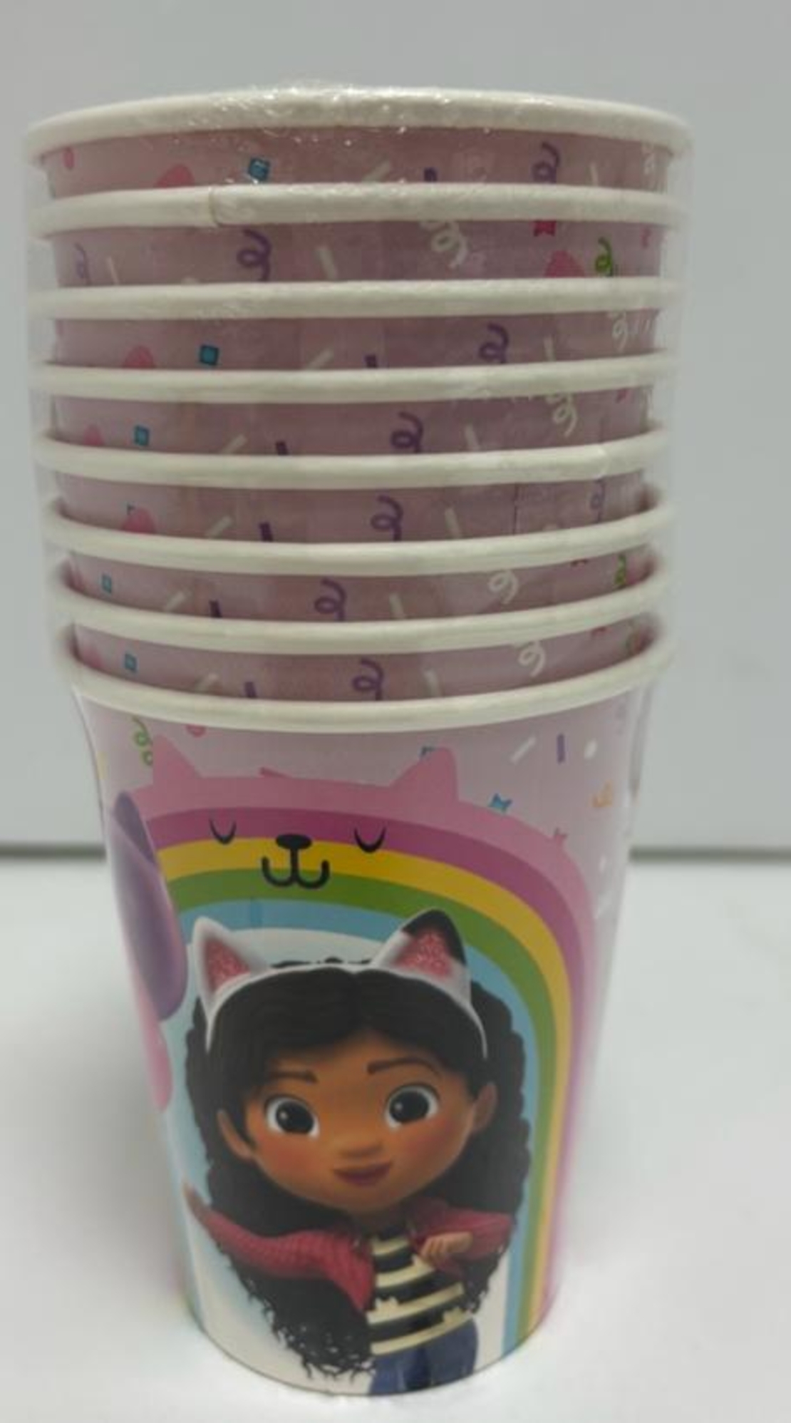 מארז כוסות חד פעמי בית הבובות של גבי