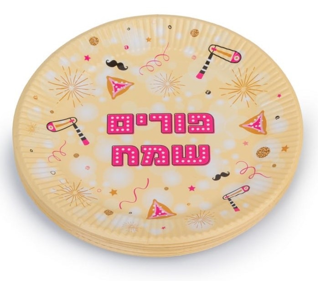 צלחות נייר ק 23 ס