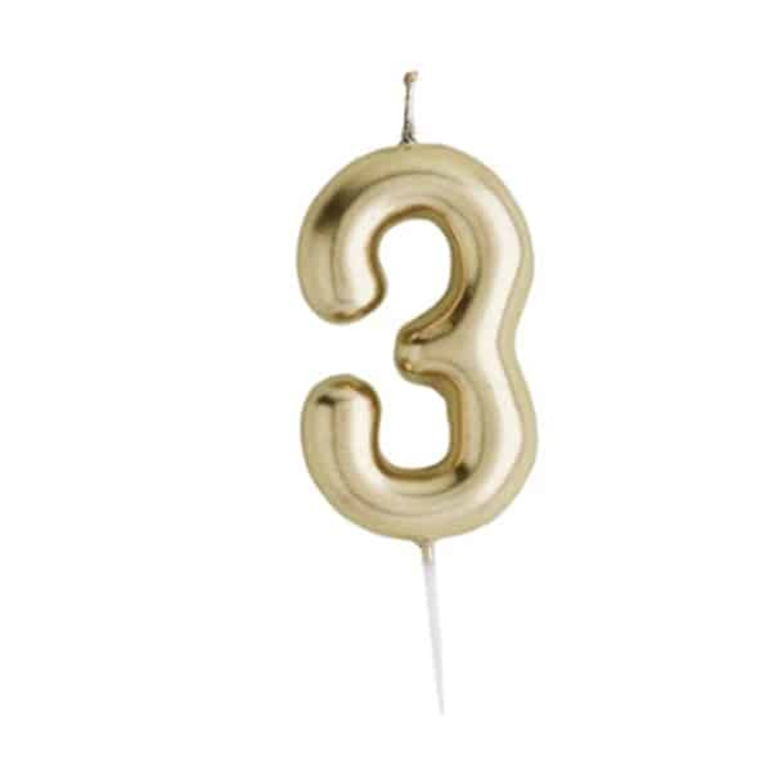 נר מספר זהב מבריק , ספרה 3