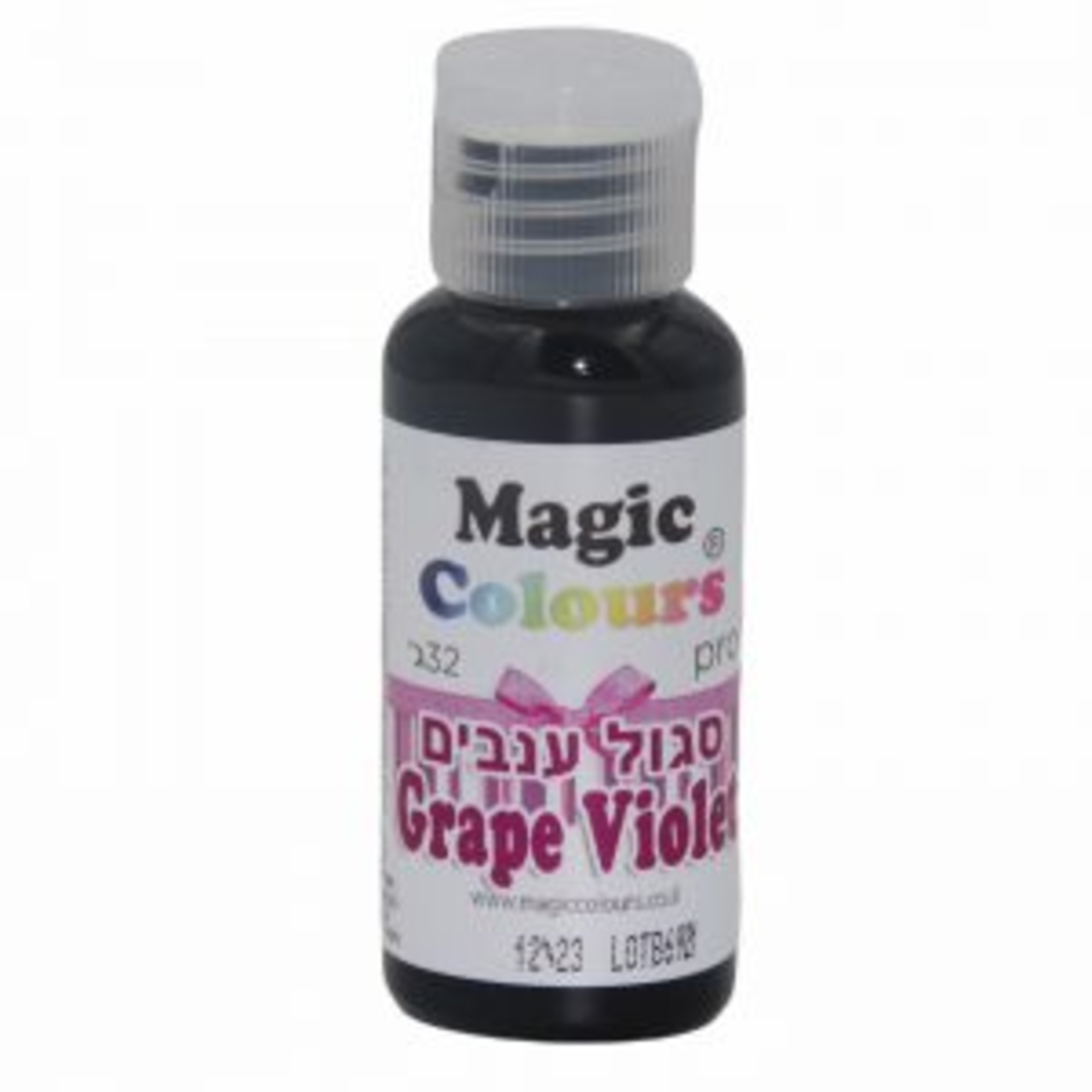צבע ג'ל - סגול ענבים Magic Colours