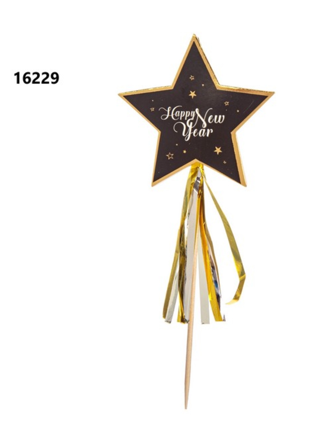 קיסמים HAPPY NEW YEAR * 6 יח'
