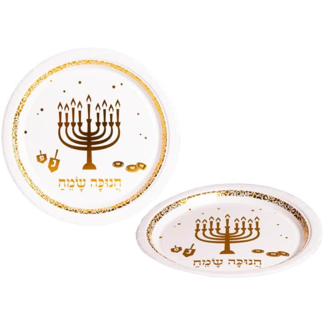 חב' 10 צלחות נייר ק.כ.23 ס