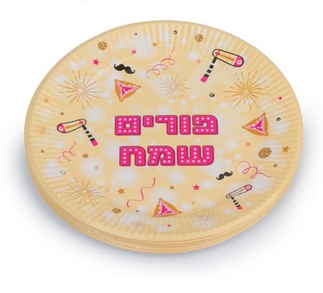 צלחות נייר ק 18 ס