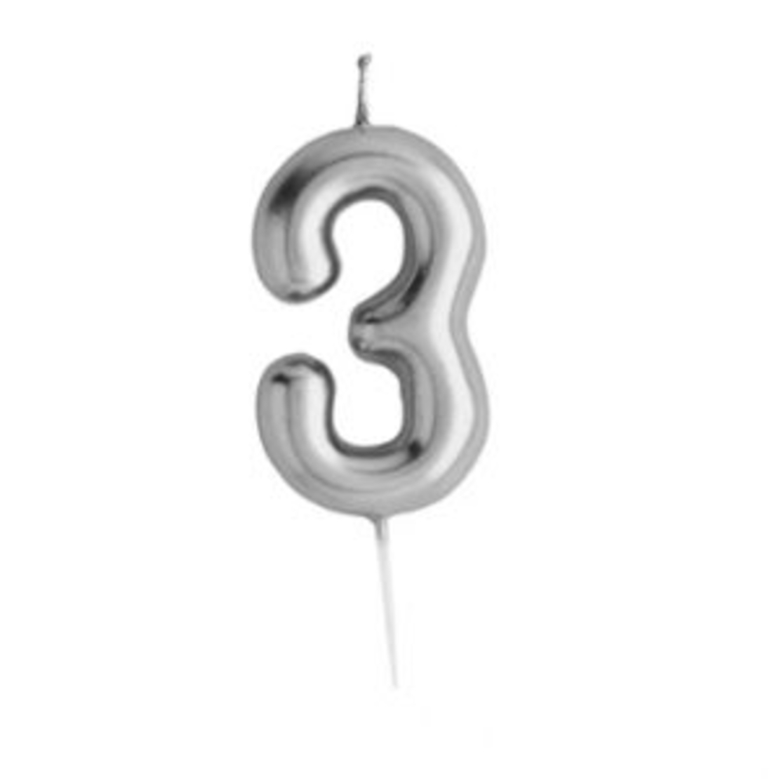 נר מספר כסף מבריק , ספרה 3