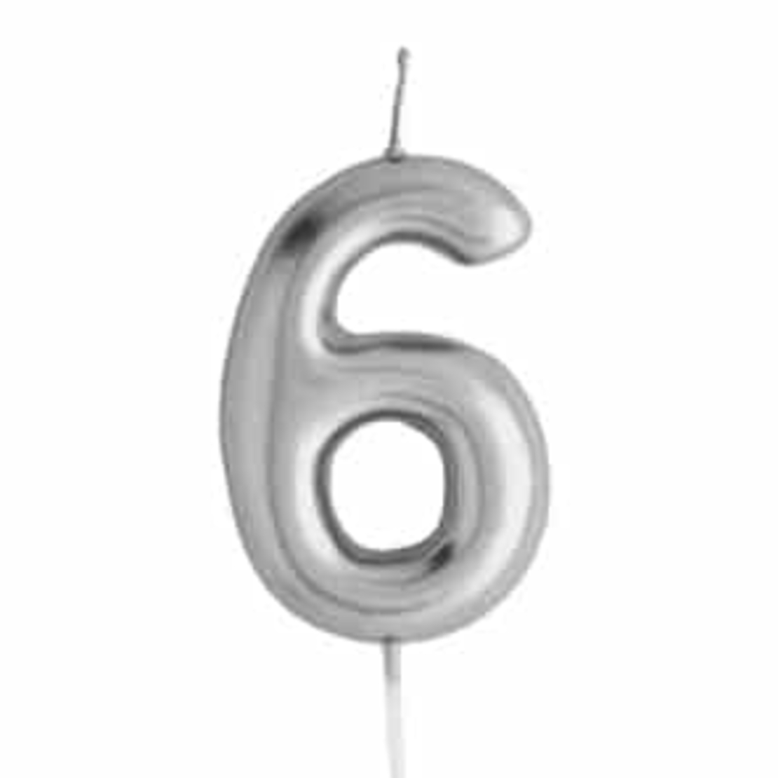 נר מספר כסף מבריק , ספרה 6