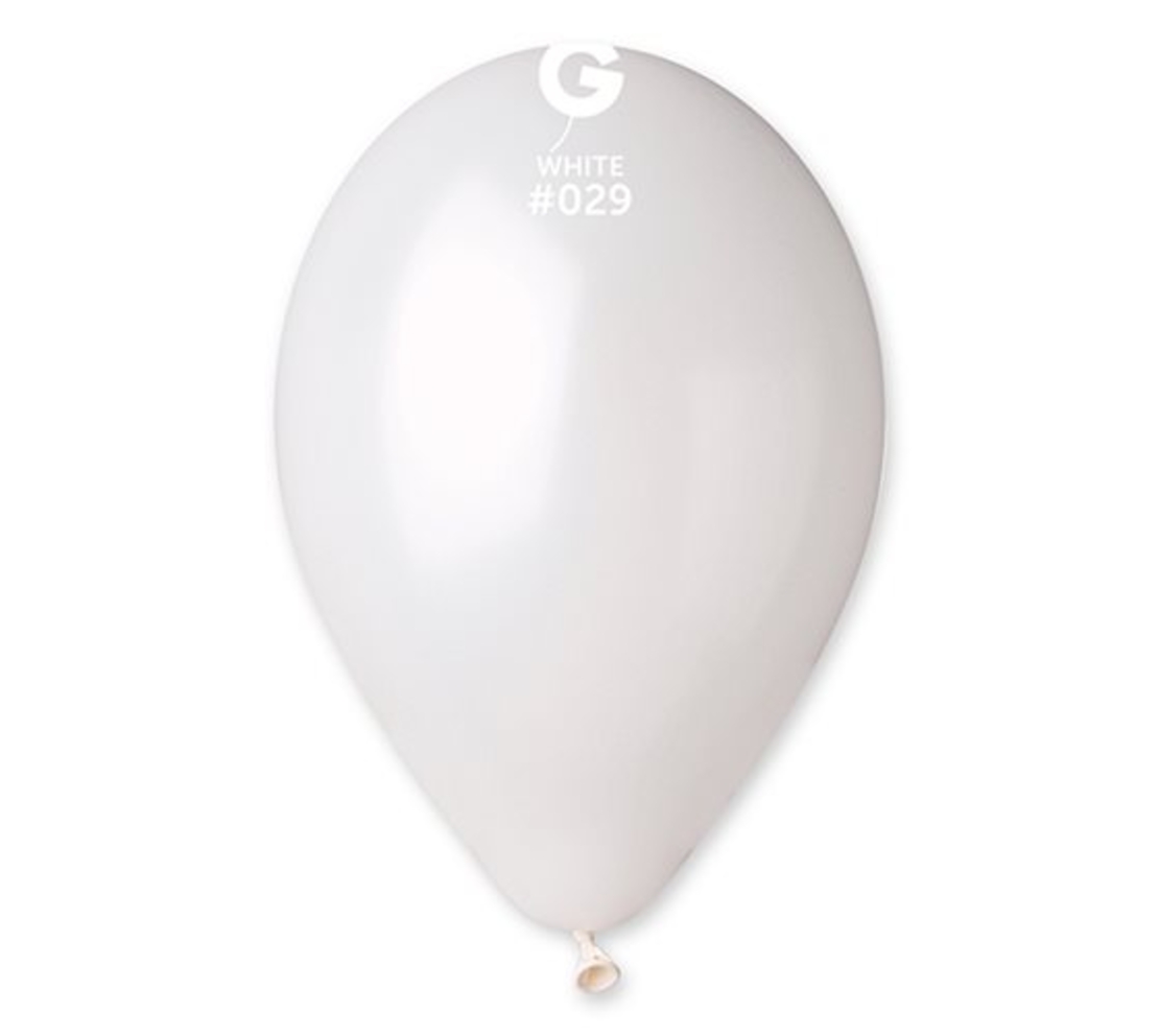 בלון G11 מטאלי 29 לבן