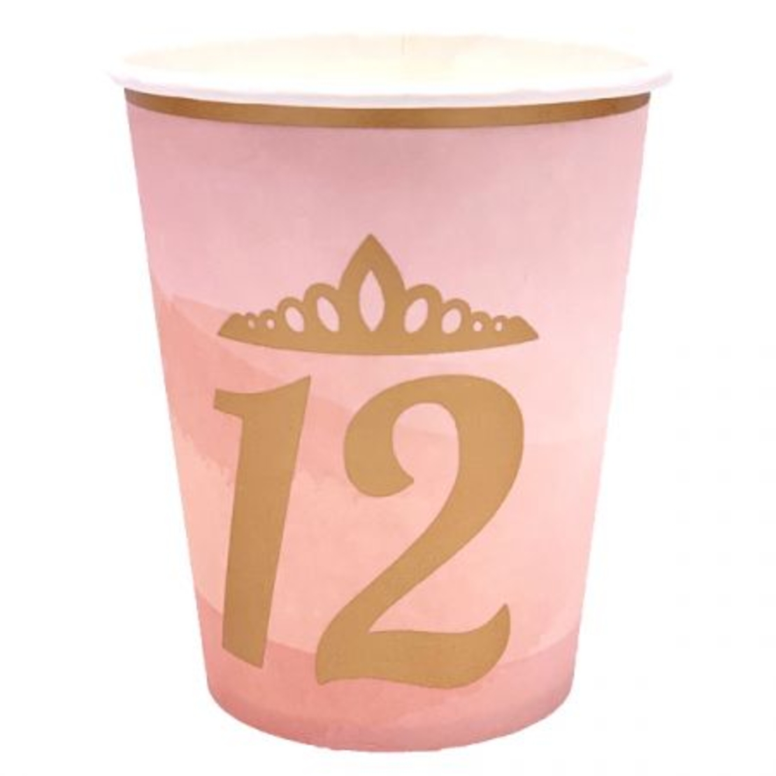 כוסות נייר - מזל טוב 12 (8 יח')