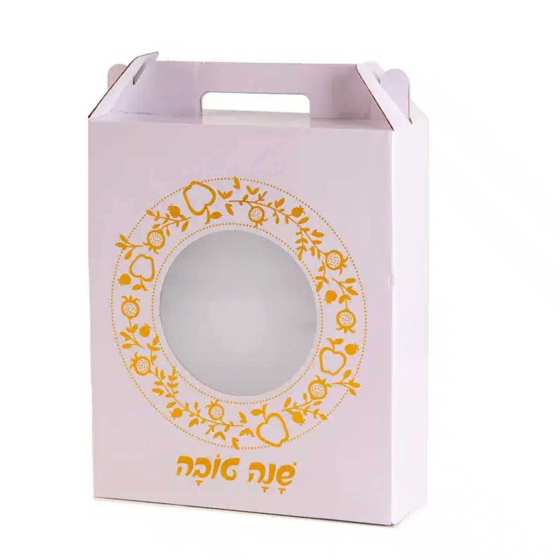 קפ' קרטון חלון שנה טובה 30/25/9 ס