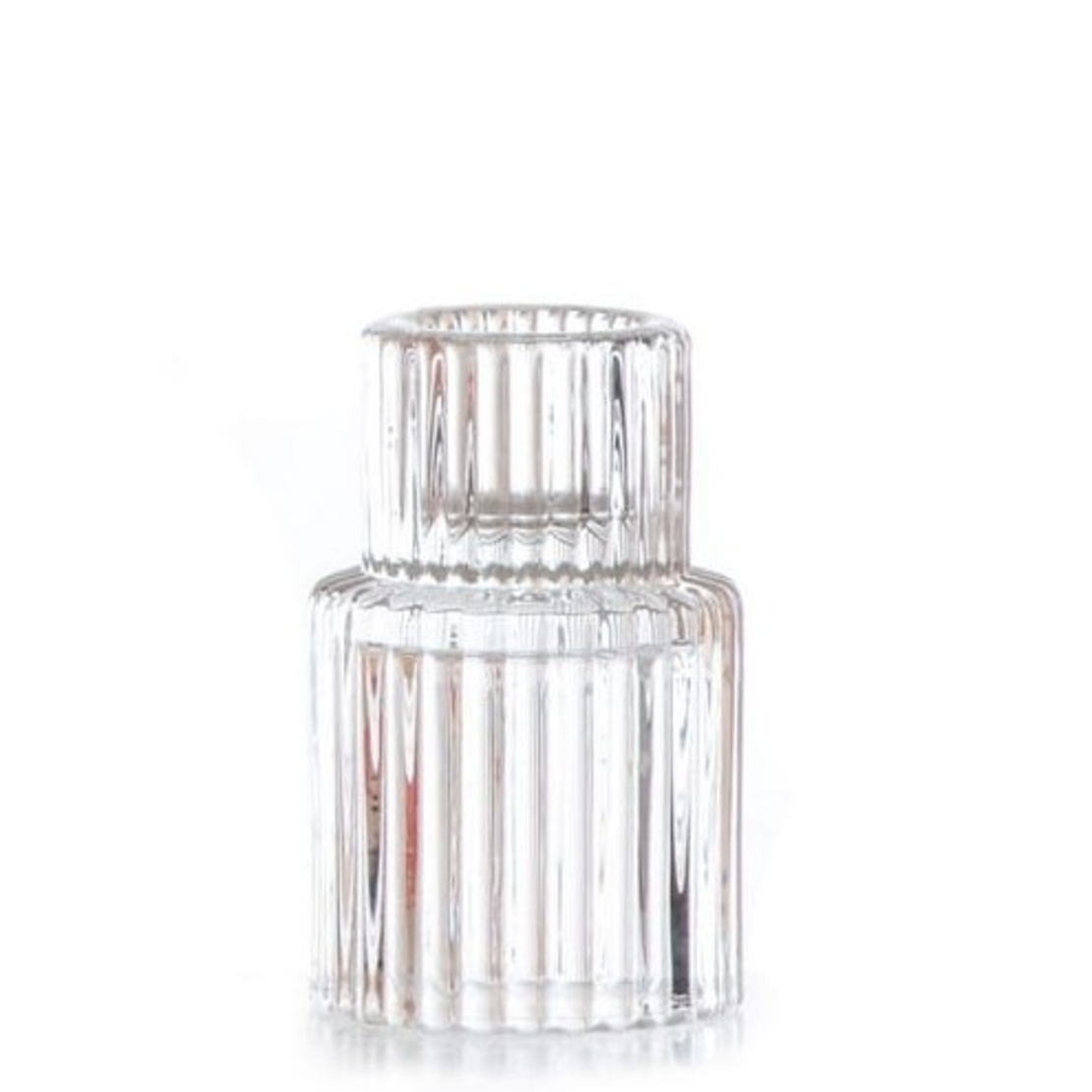 פמוט זכוכית ג.7 ק.4.5 ס