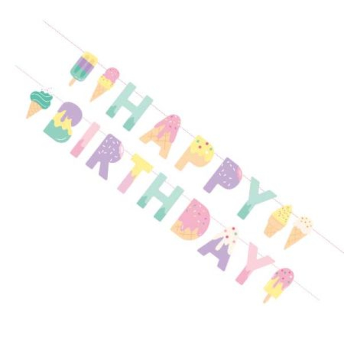 באנר לתלייה HB גלידות- 1.5 מ
