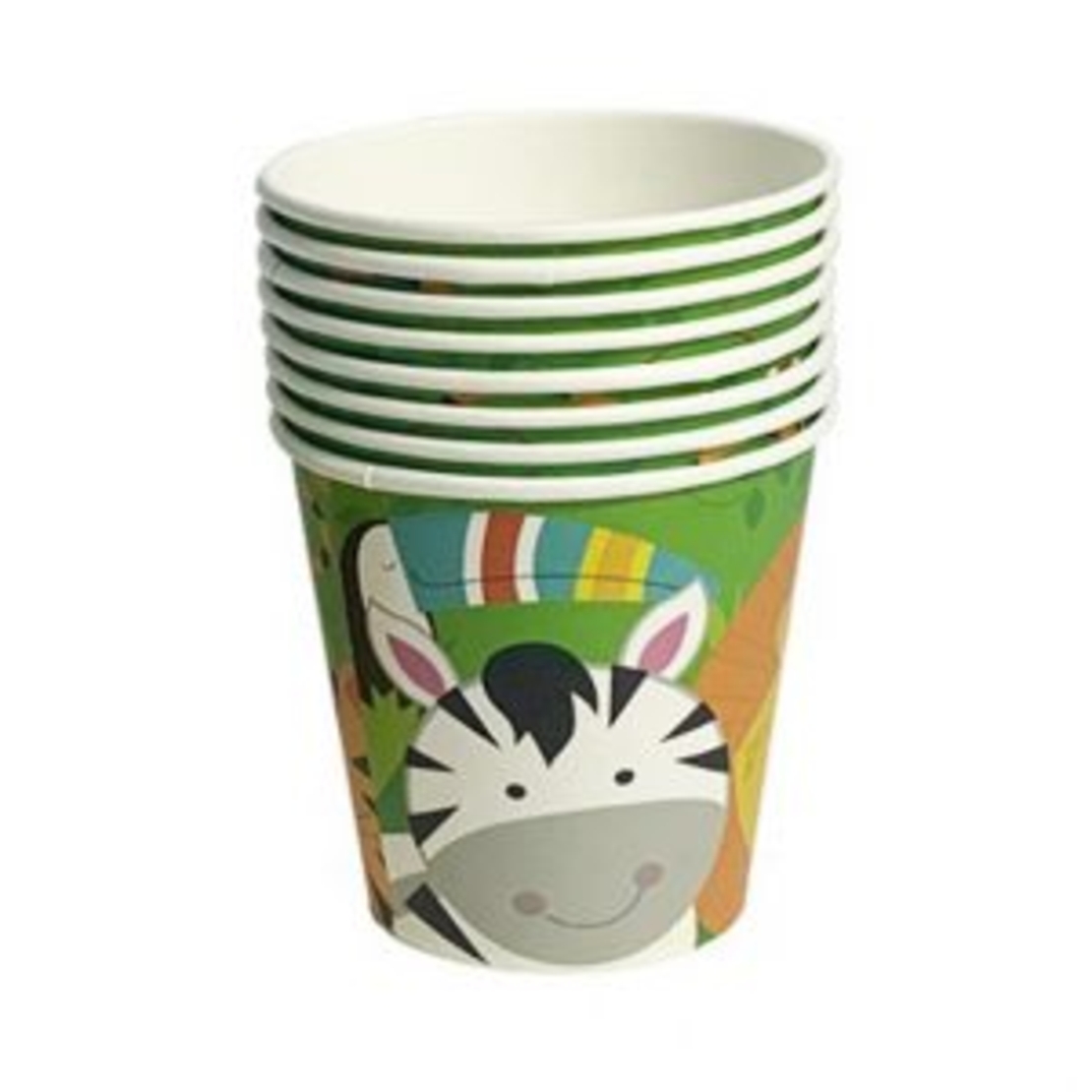 כוסות נייר סט ספארי 16 יח'