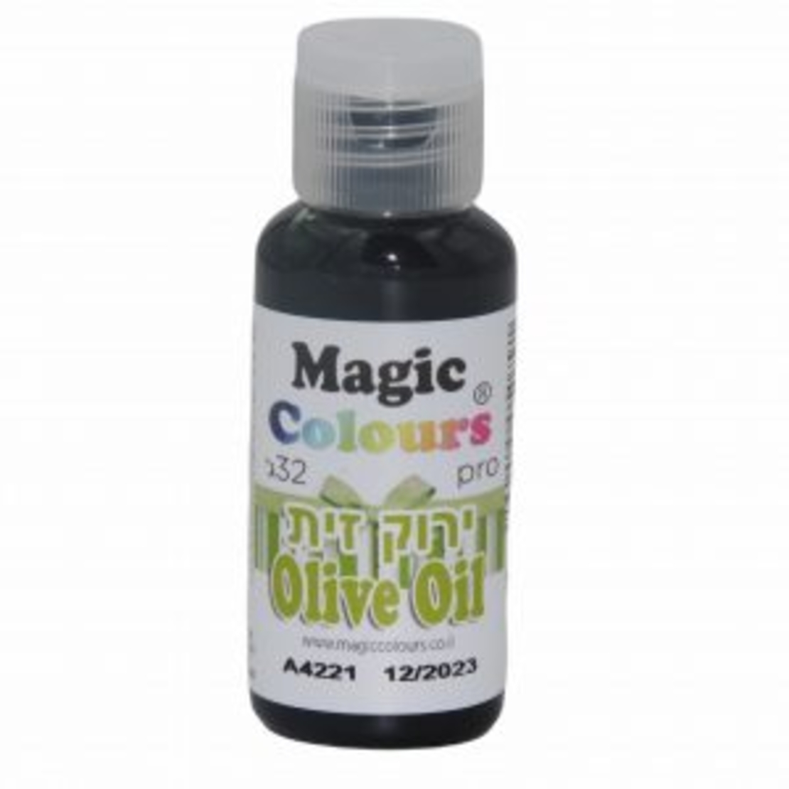 צבע ג'ל - ירוק זית Magic Colours