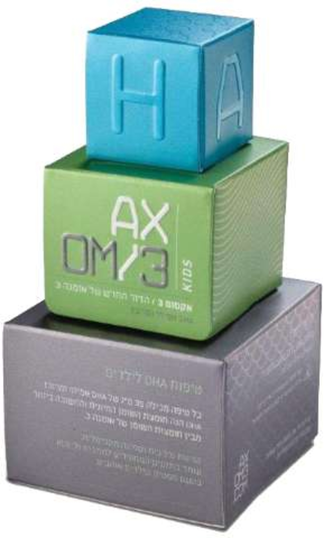 אקסום 3 טיפות DHA לילדים Axom3 Drops for Kids