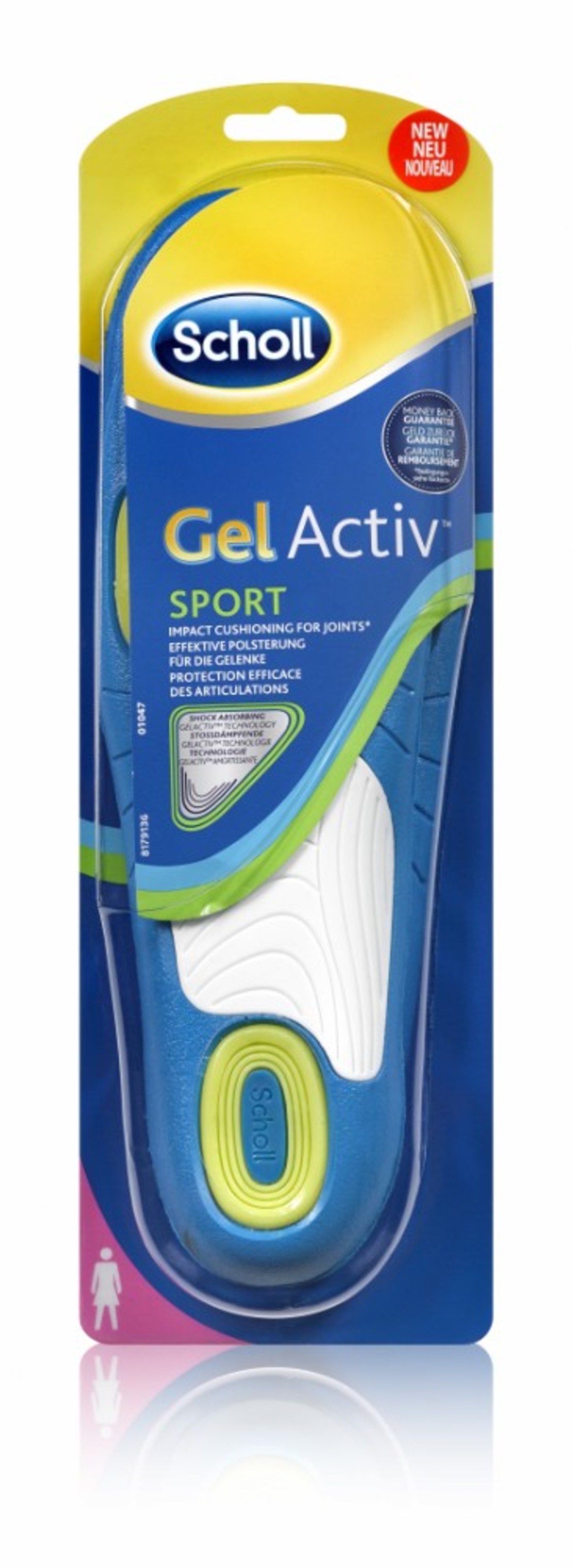 שול ג'ל אקטיב ספורט לנשים Gel Activ Sport for Women