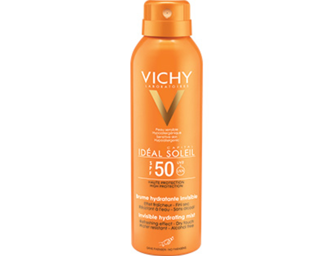 וישי - אידאל סוליי מיסט ספריי Vichy Ideal Soleil Invisible Mist Spray SPF50