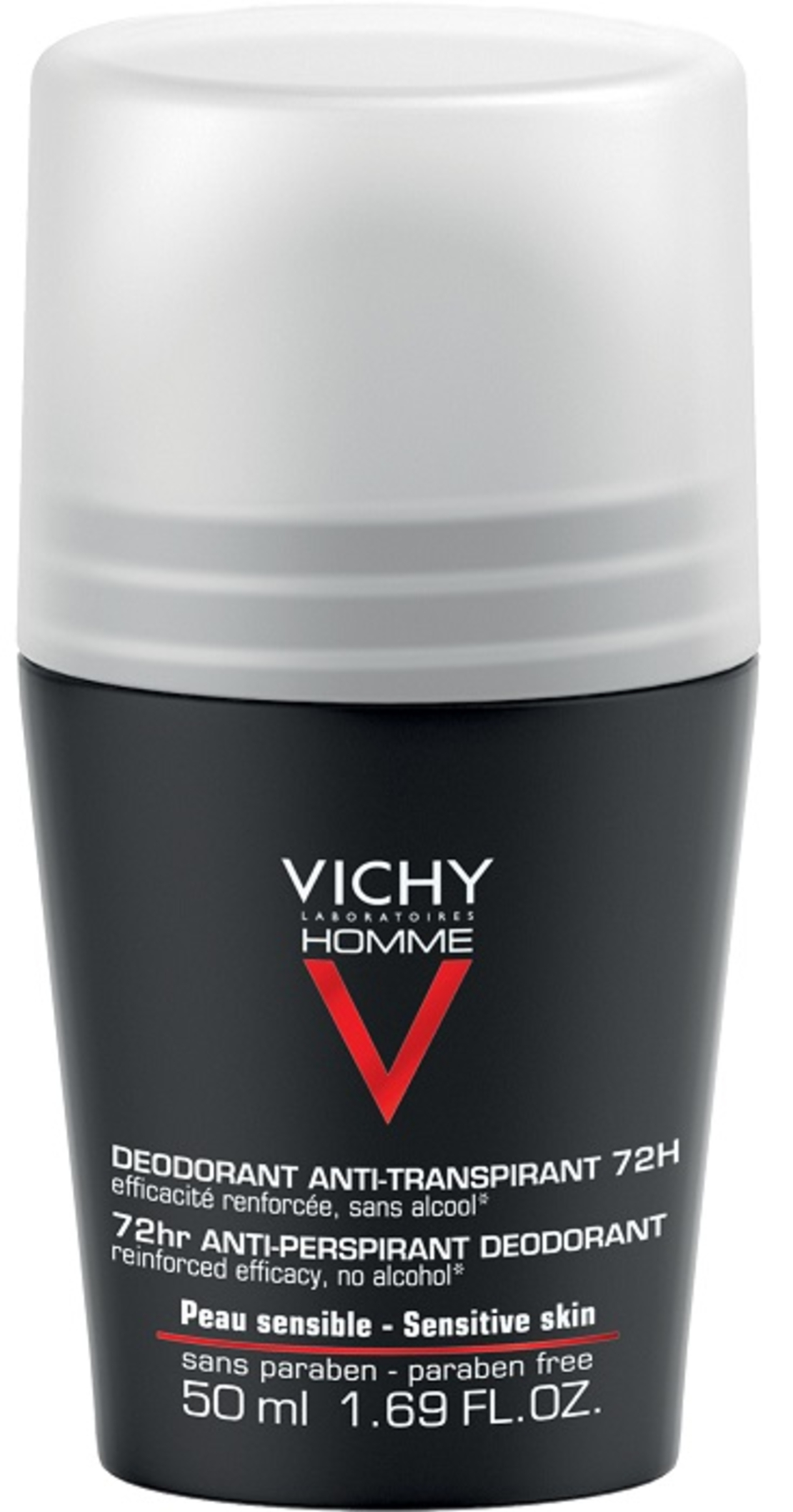 וישי - דאודורנט רול-און אנטי-פרספירנט לגבר Vichy Homme