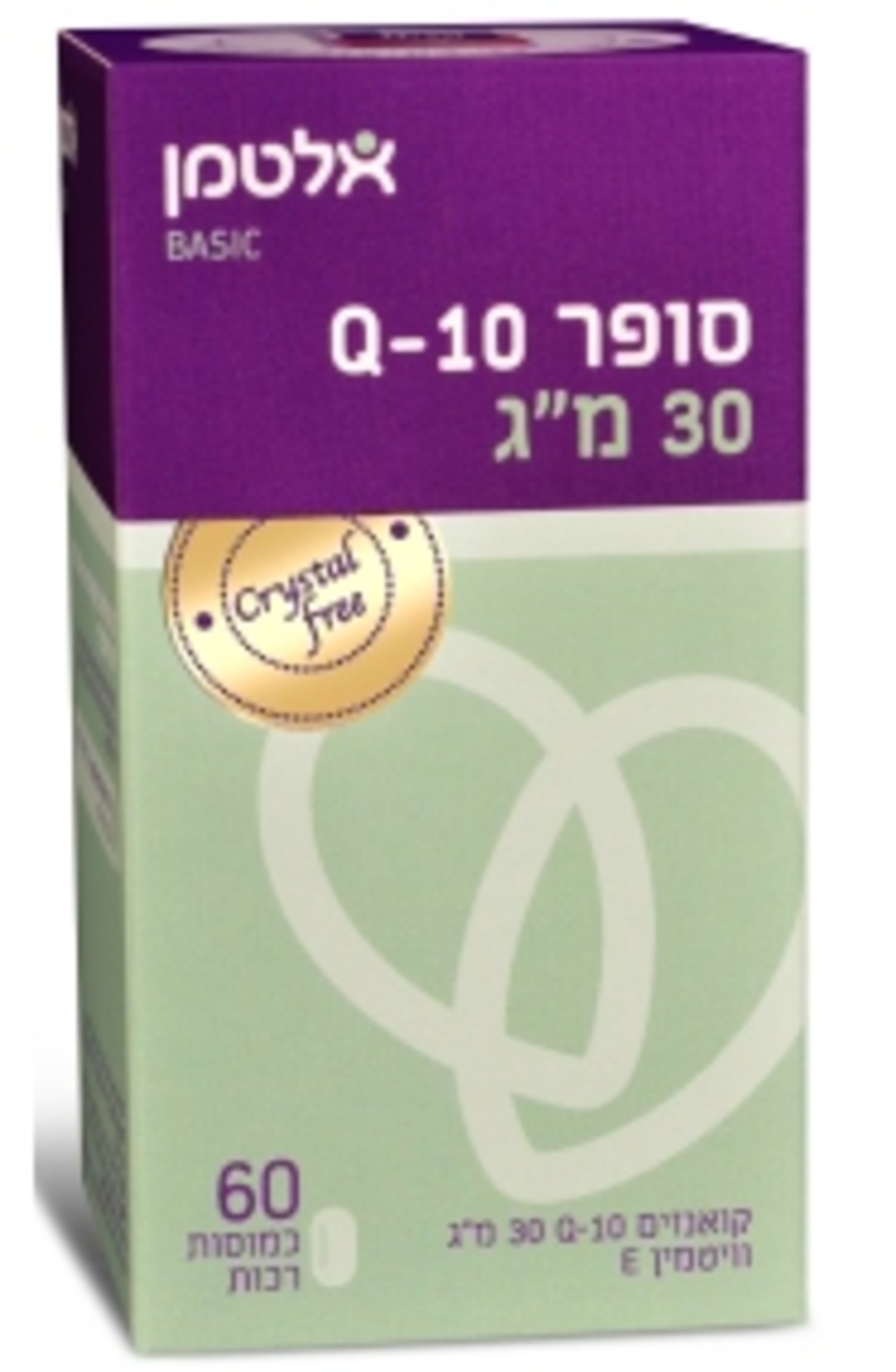 סופר Q10 אלטמן 30 מ'ג - קו-אנזים Q10 עם ספיגה משופרת