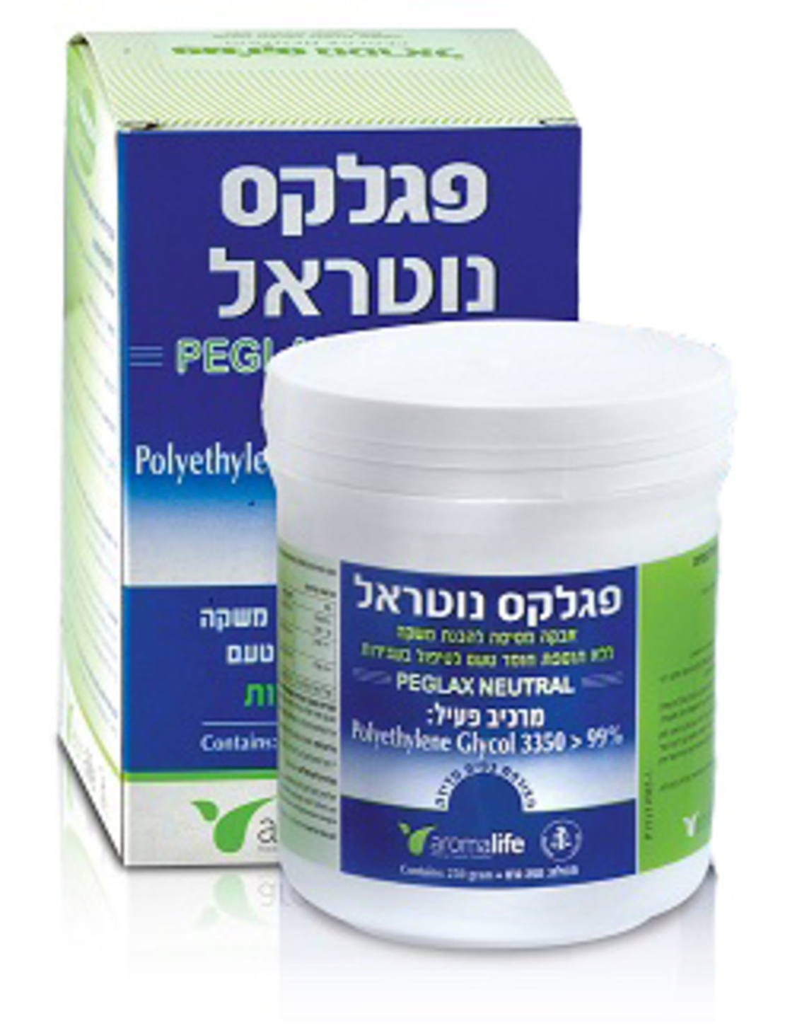 פגלקס נוטראל - לטיפול בעצירות Peglax Neutral