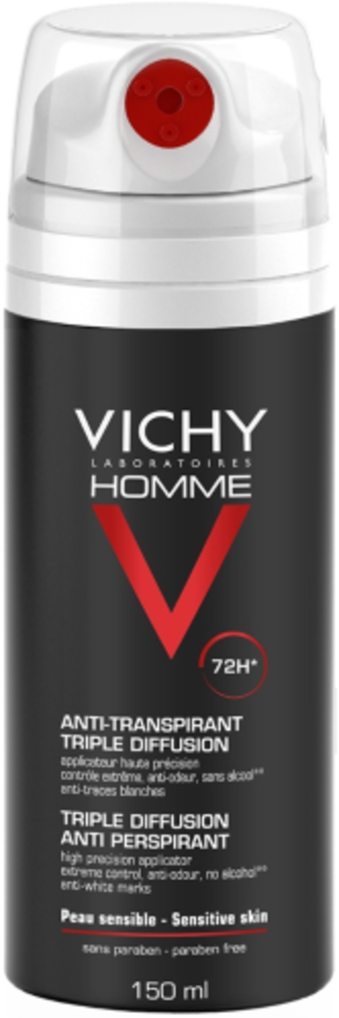 וישי - דאודורנט ספריי לגבר 72 שעות Vichy Homme