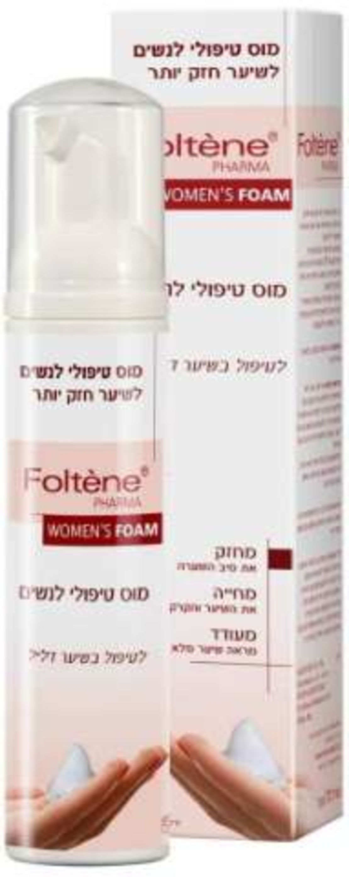 פולטן פארמה מוס לנשים Foltene Pharma Women's Foam