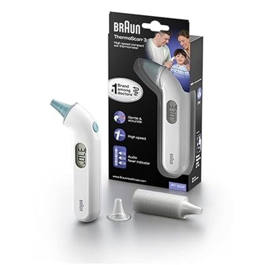 Braun thermoScan 3 בראון מד חום