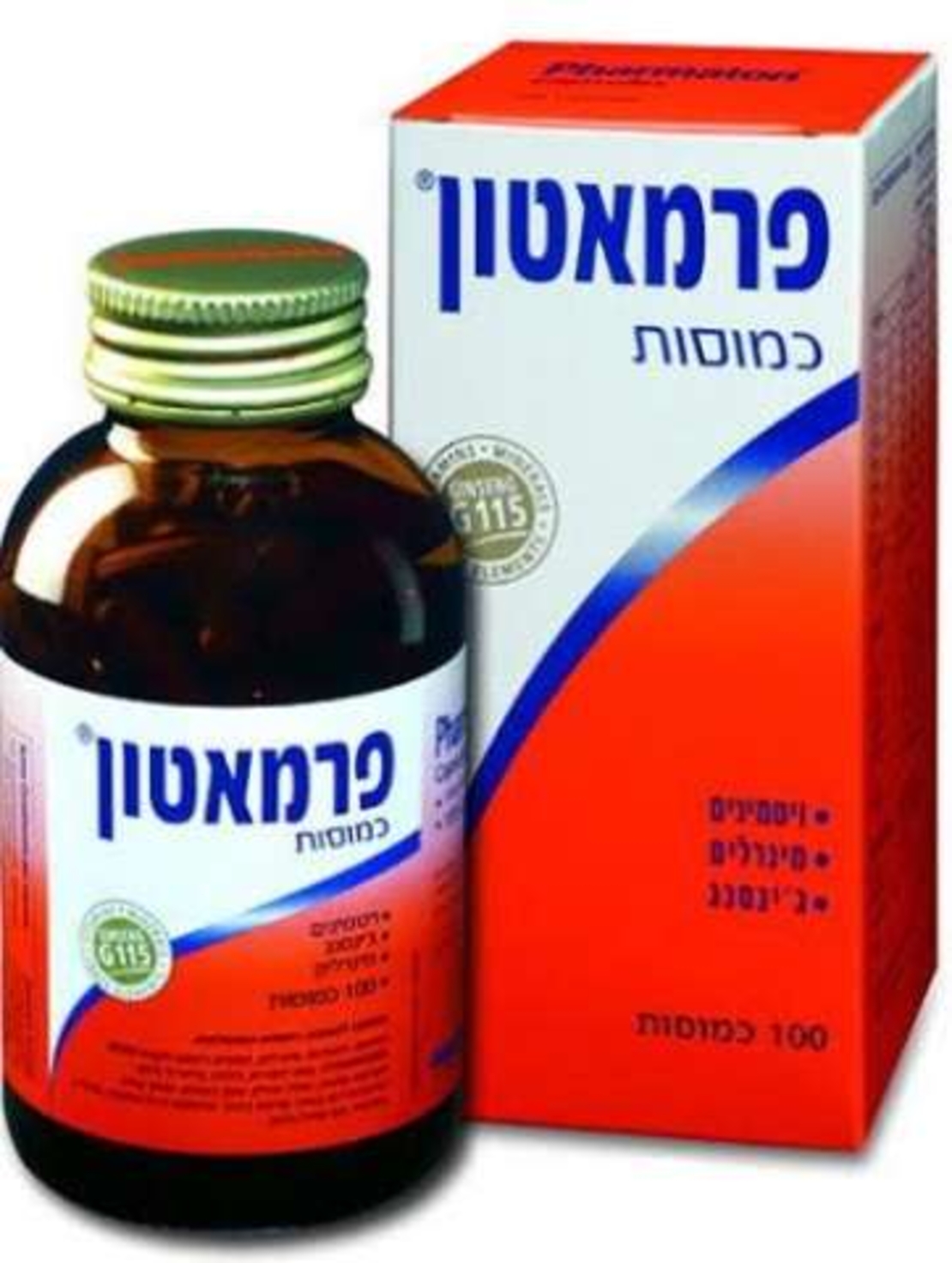 פרמאטון - מולטי ויטמין עם ג'ינסנג קוריאני Pharmaton