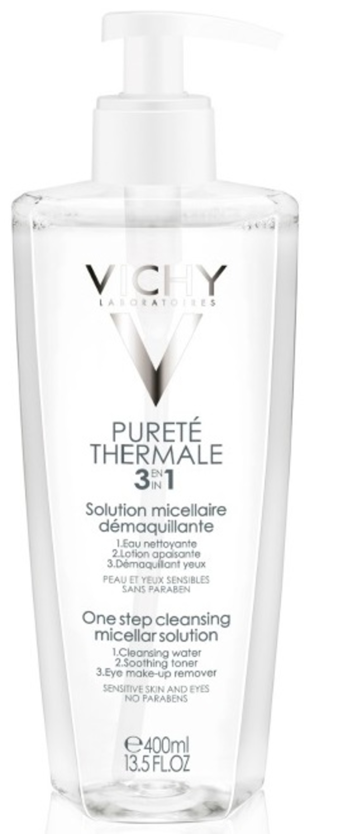 וישי - פיורטה טרמל סולושן מיסלייר Purete Thermale One Step Cleansing Solution
