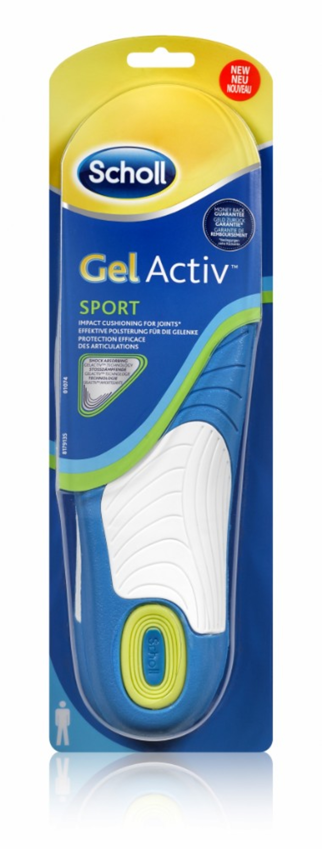 שול ג'ל אקטיב ספורט לגברים Gel Activ Sport for Men