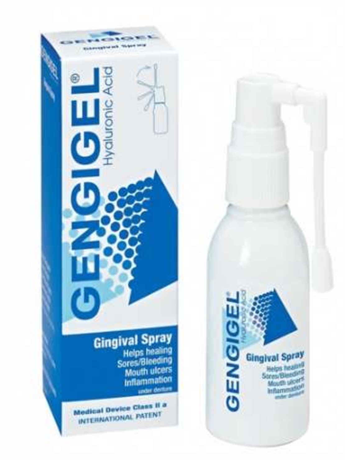 ג'נג'יג'ל ספריי - ספריי לטיפול בחניכיים Gengigel Spray