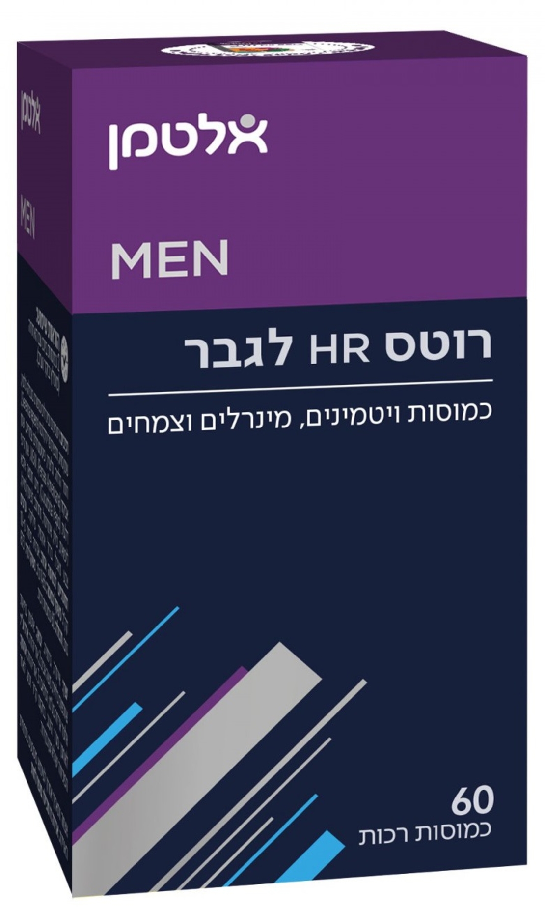 רוטס HR לגבר 60 קפליות אלטמן - לשיער דליל Roots HR for Men