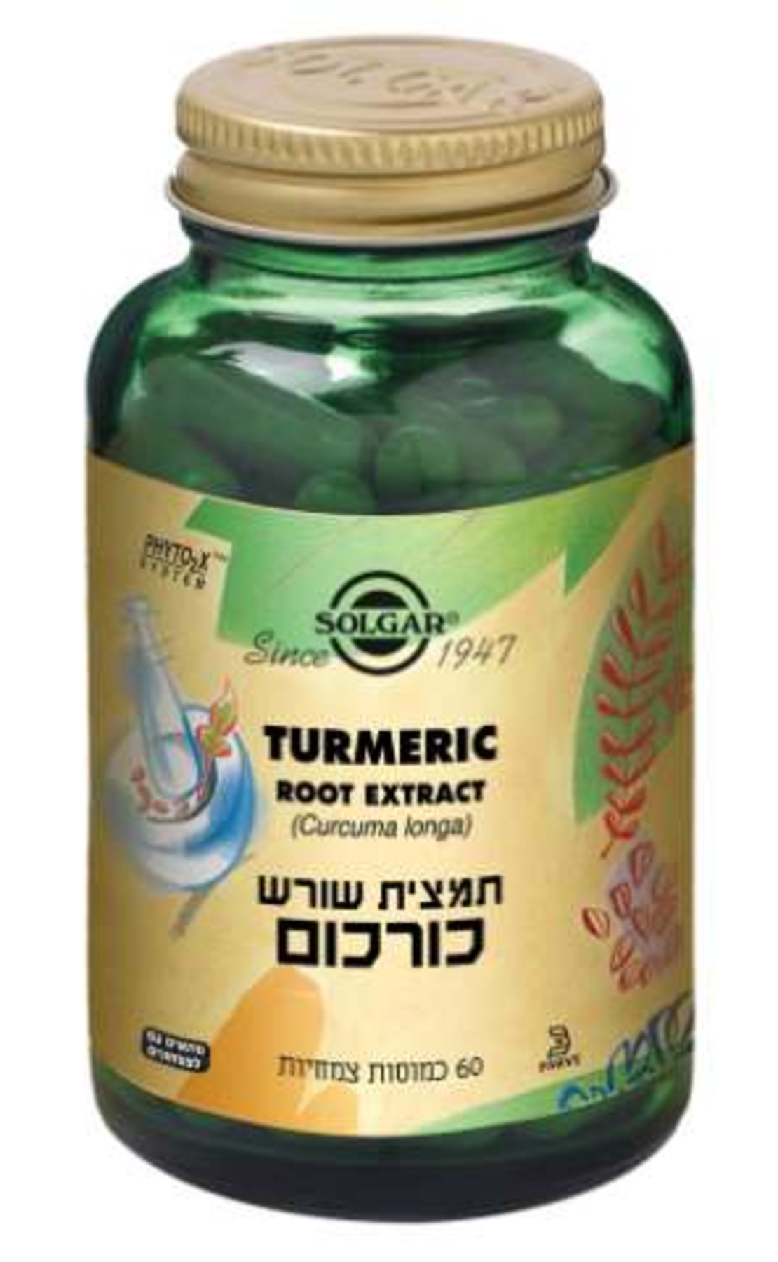 סולגאר - תמצית שורש כורכום Turmeric Root Extract
