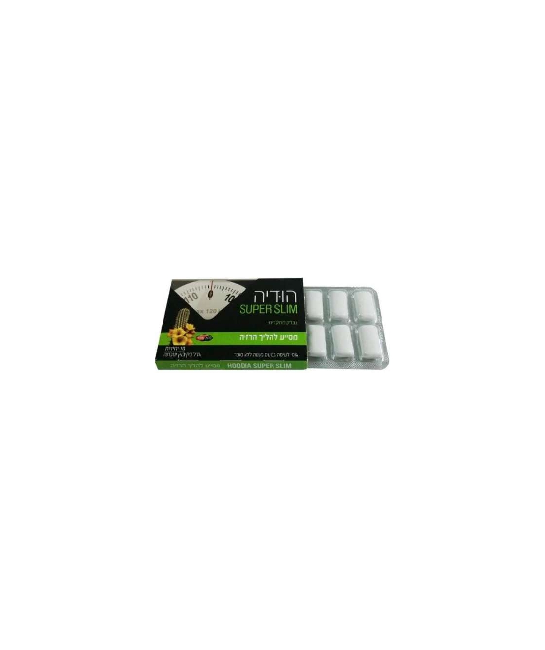 הודיה סופר סלים מסטיק Hoodia Super Slim Gum