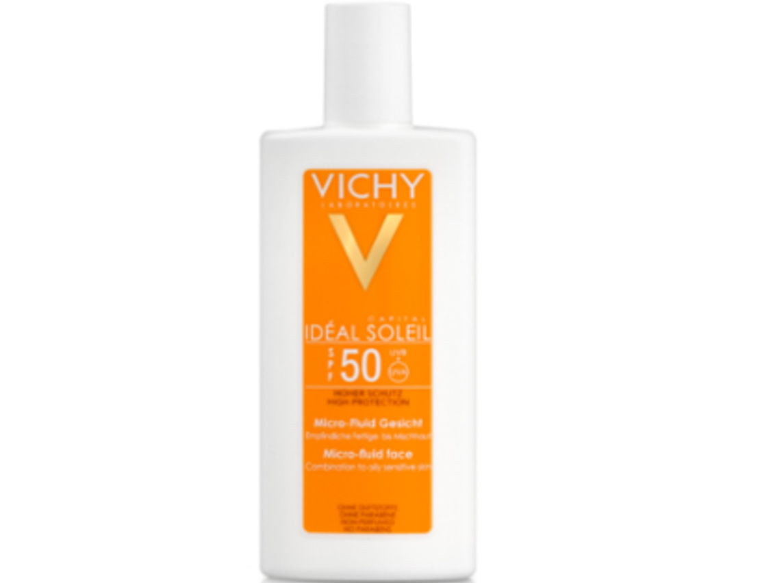 וישי - אידיאל סוליי תחליב פנים Vichy Ideal Soleil SPF50 Micro-fluid face