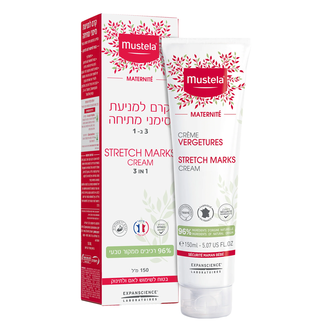 מוסטלה קרם למניעת סימני מתיחה Mustela Strech Marks Cream