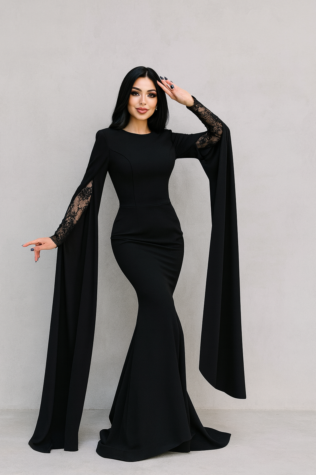 Dubai dress שחור