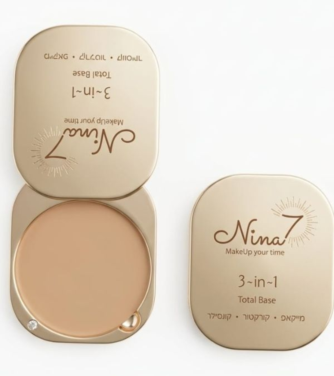 מייקאפ-קורקטור-קונסילר + מילוי מתנה